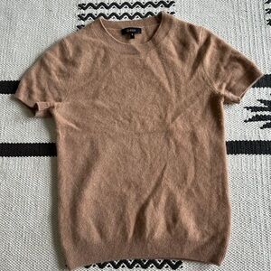 Quince Brown Short Sleeve Tee